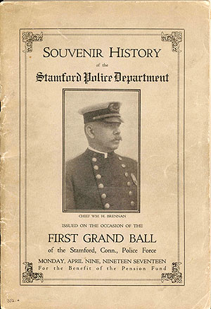 Cover of brochure for the first grand ball 1917