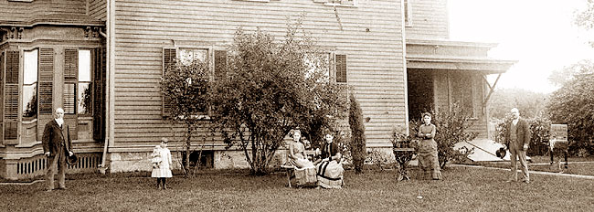 Benjamin M. Ayers family, c. 1890