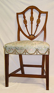 Federal Inlaid Mahogany Side Chair