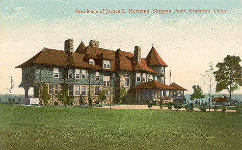 Residence of James S. Herrman, Shippan Point, Ocean Drive East
