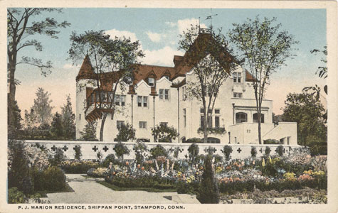 early postcard of the Marion Castle