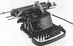 photo of first electric typewriter