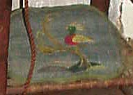 Child's Slat Back Chair, detail