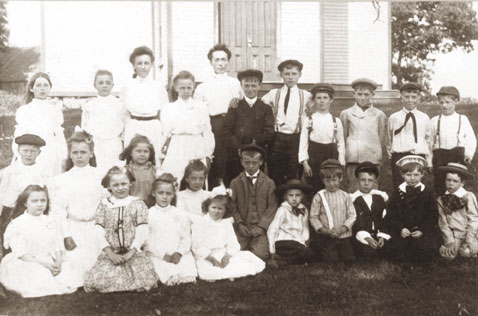 North Stamford School, c. 1900