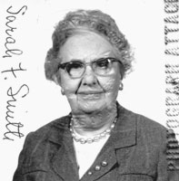 Sarah Francis Smith, passport photo circa 1966