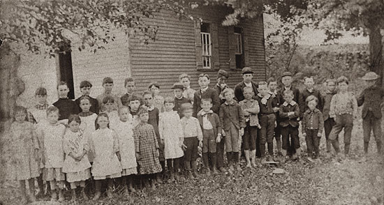 Simsbury School, c. 1891
