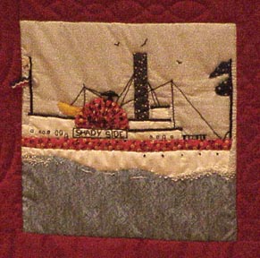 The Stamford Quilt, Shadyside Steamboat
