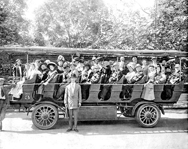 Electric Excursion Bus, early twentieth century