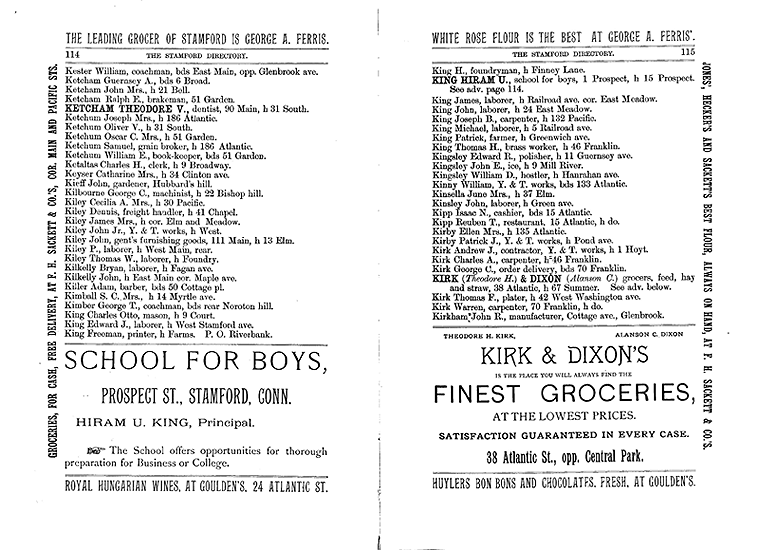 City Directory, 1892