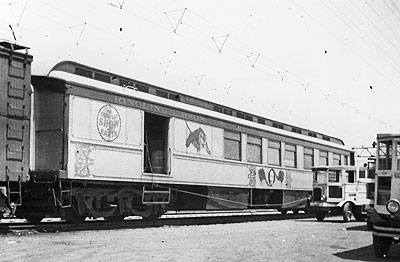 Ringling Brothers train, 1934