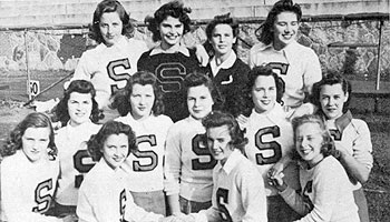1942 cheerleaders, Stamfor High