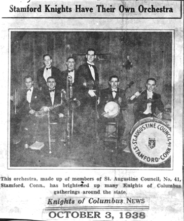 Knights of Columbus Orchestra, 1938