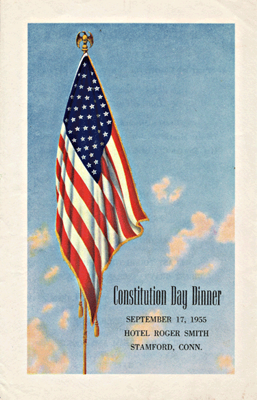 Constitution Day Dinner 1955