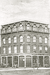 Henry Lockwood's store on Washington Place, 1892