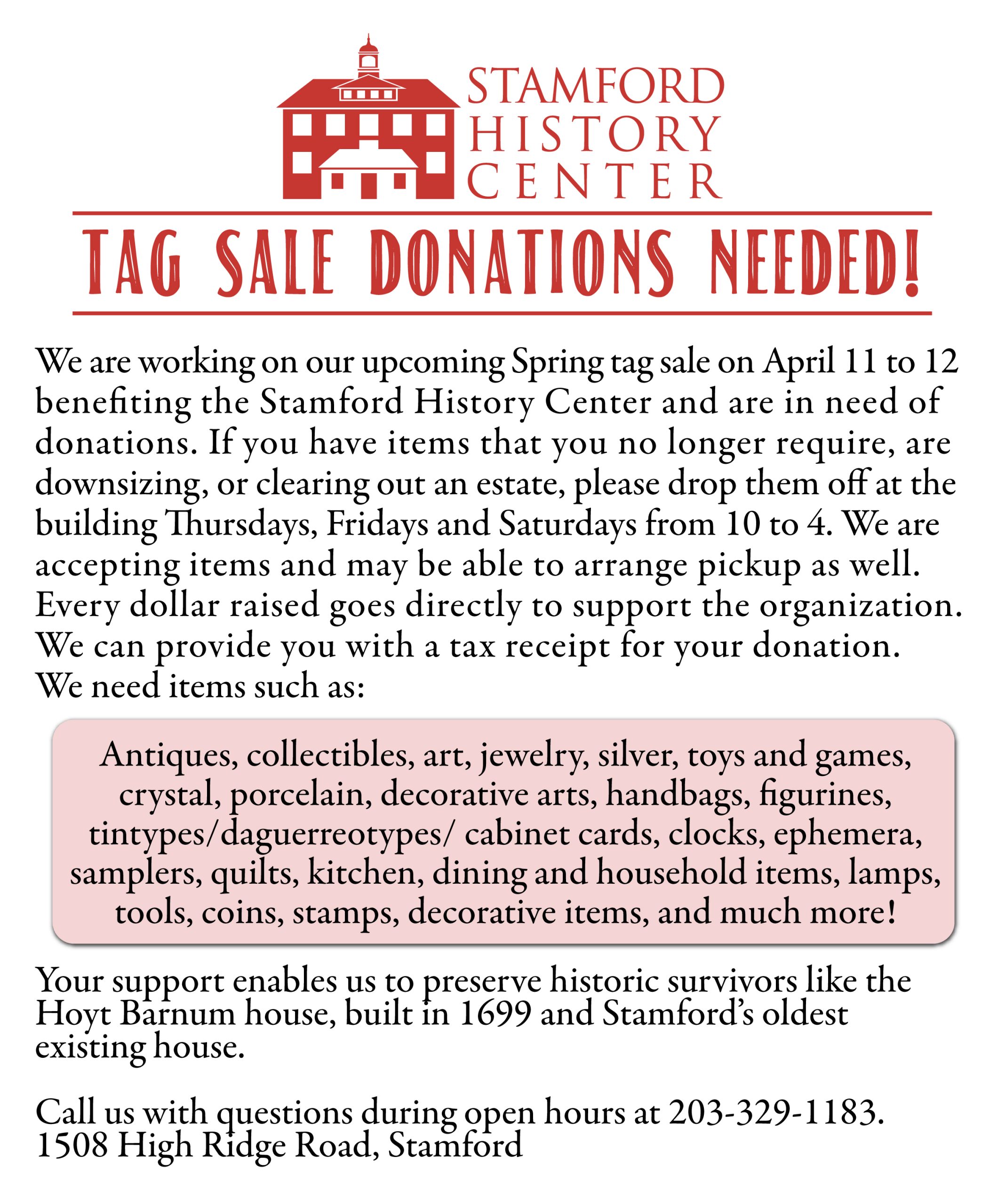 Tag-Sale-2025-Donation-sign