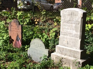 Cemetery Tour Headstones 
